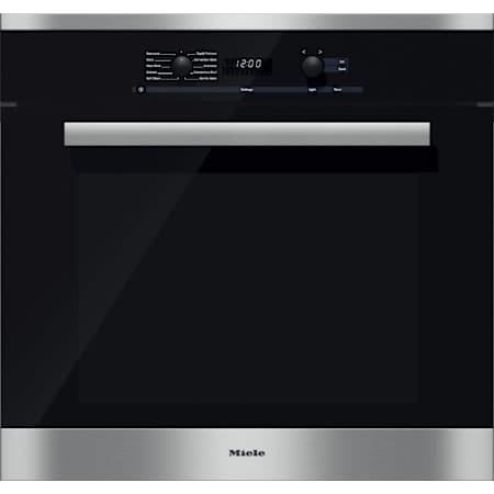 Miele 30 Inch Wide 4.59 Cu. Ft. Single Electric Oven Stainless Steel