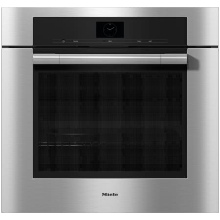 Miele 30 Inch Wide 4.59 Cu. Ft. Electric Single Oven with Moisture Plus Clean Touch Steel
