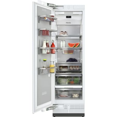 Miele 24 Inch Wide 11.41 Cu. Ft. Energy Star Rated Panel Ready Full Size Refrigerator Panel Ready