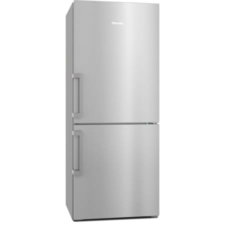 Miele 30 Inch Wide 15.29 Cu. Ft. Energy Star Certified Bottom Freezer Refrigerator with NoFrost System and DynaCool Clean Touch Steel