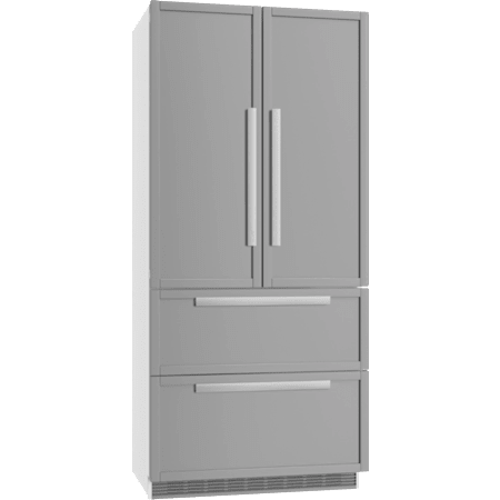 Miele 36 Inch French Door Bottom Mount Refigerator Panel Ready
