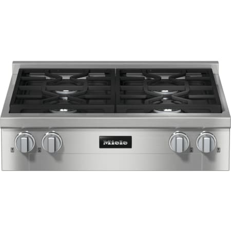 Miele 30 Inch Wide 4 Burner Liquid Propane Rangetop with Dishwasher Safe Grates Stainless Steel