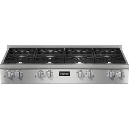 Miele 48 Inch Wide 8 Burner Liquid Propane Rangetop with Dishwasher Safe Grates Stainless Steel
