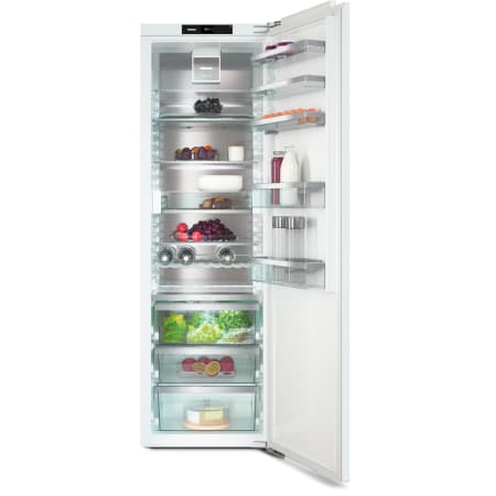 Miele 23 Inch Wide 10.5 Cu. Ft. Energy Star Certified Panel Ready Column Refrigerator with Pivotable Glass Shelf and LED Light Panel Ready