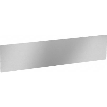 Miele 18 Inch Wide Toe Kick Panel for MasterCool Appliances Stainless Steel