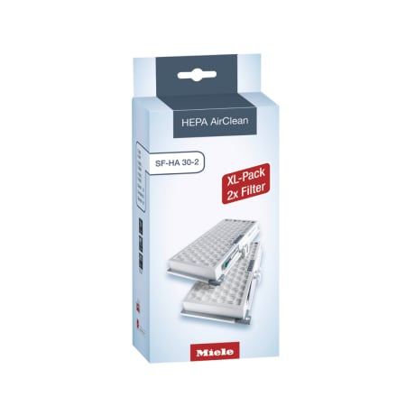 Miele HEPA AirClean Vacuum Filter, 2 Pack N/A