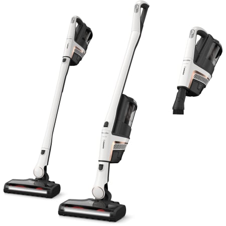 Miele Triflex HX2 Flash 52 Inch High Cordless Upright Vacuum Cleaner with Power Head Capability Lotus White