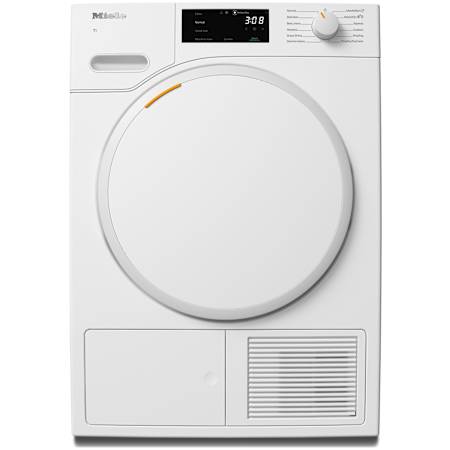 Miele T1 24 Inch Wide 4.26 Cu. Ft. Energy Star Certified Electric Heat Pump Dryer with Direct Sensor Interface Lotus White