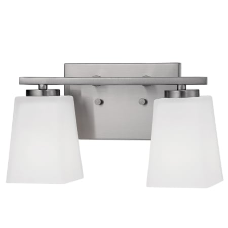 Millennium Lighting 2 Light 13" Wide Bathroom Vanity Light Brushed Nickel