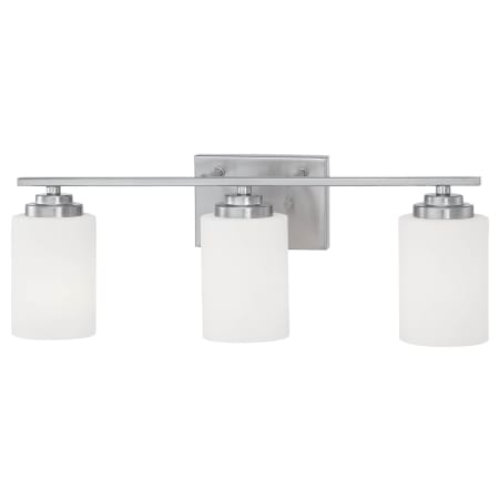 Millennium Lighting Durham 3 Light 22" Wide Bathroom Vanity Light Satin Nickel
