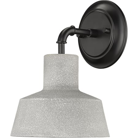 Millennium Lighting Lloyd 10" Tall Outdoor Wall Sconce with Metal Shade - ADA Compliant Textured Cement