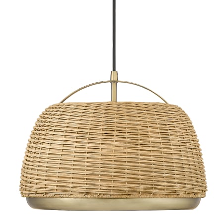 Millennium Lighting 17" Wide Pendant Vintage Brass