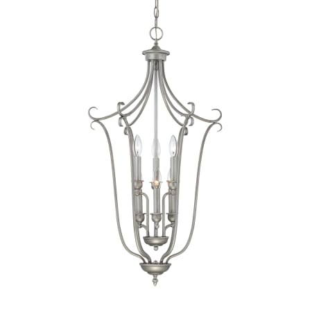 Millennium Lighting Fulton 6 Light Pendant Rubbed Silver