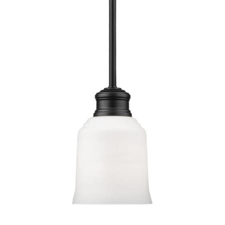 Millennium Lighting Burbank 5" Wide Mini Pendant Matte Black