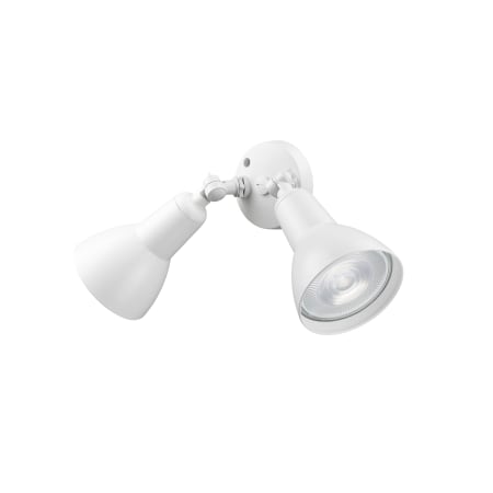 Millennium Lighting Double Light 5-1/4" Wide Adjustable Outdoor Flood Light Matte White