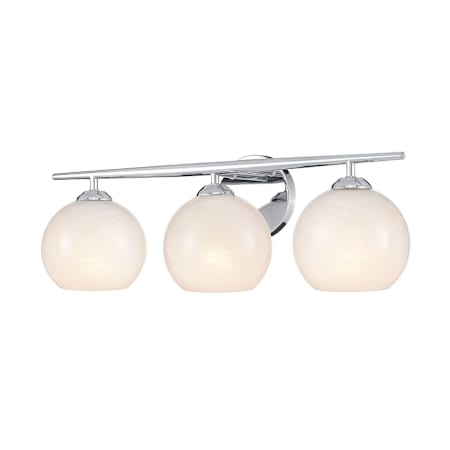 Millennium Lighting Kimorra 3 Light 24" Wide Vanity Light Chrome