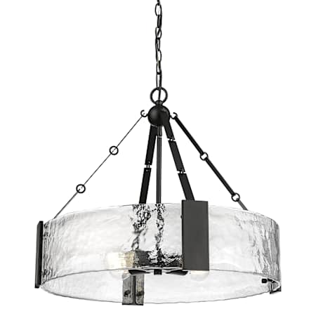 Millennium Lighting Rezi 4 Light 25" Wide Pendant Matte Black