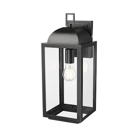 Millennium Lighting Beaufort 18" Tall Outdoor Wall Sconce Powder Coated Black