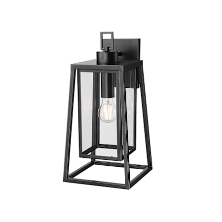 Millennium Lighting Denzell 18" Tall Outdoor Wall Sconce Powder Coated Black