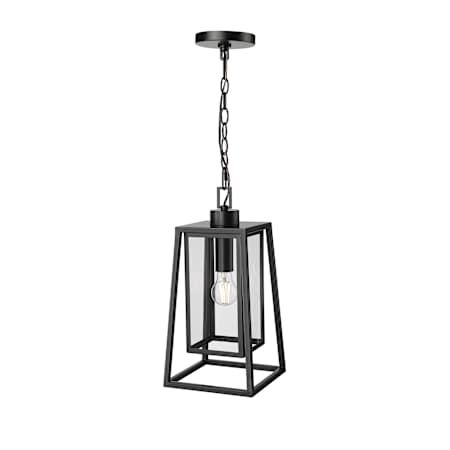 Millennium Lighting Denzell 9" Wide Outdoor Mini Pendant Powder Coated Black