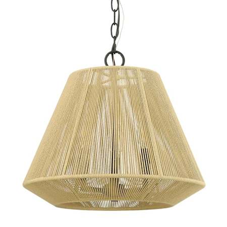 Millennium Lighting Sterling 3 Light 16" Wide Pendant Matte Black