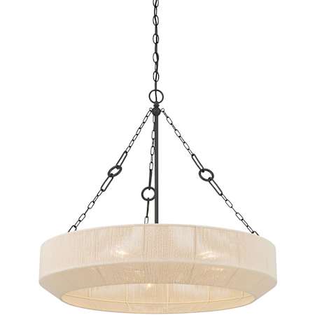 Millennium Lighting Tresselle 5 Light 28" Wide Pendant Matte Black