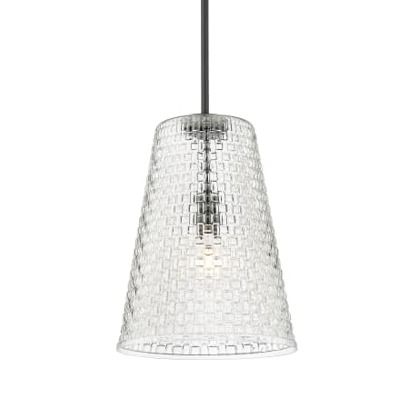 Millennium Lighting Saben 11" Wide Pendant Matte Black