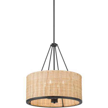Millennium Lighting Namiro 4 Light 20" Wide Pendant Matte Black