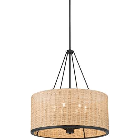 Millennium Lighting Namiro 6 Light 24" Wide Pendant Matte Black