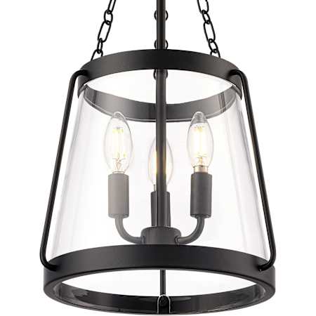 Millennium Lighting Adabella 3 Light 12" Wide Multi Light Pendant Matte Black