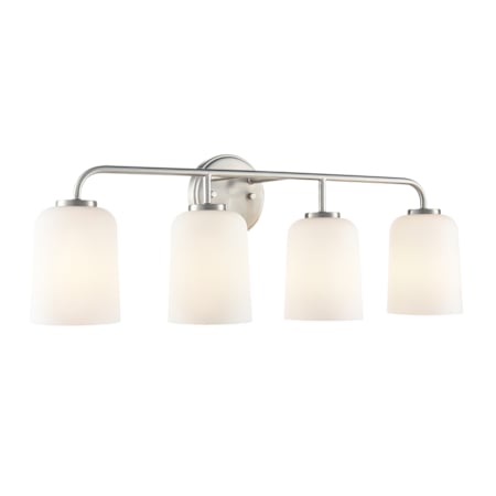 Millennium Lighting Laphia 4 Light 28" Wide Vanity Light Brushed Nickel