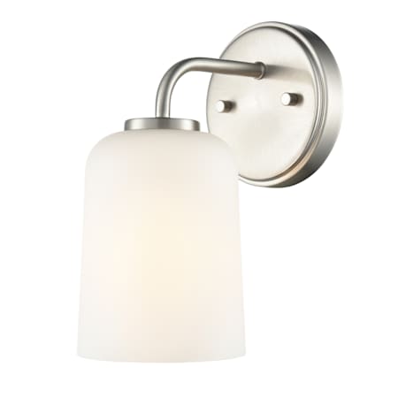 Millennium Lighting Laphia 10" Tall Bathroom Sconce Brushed Nickel