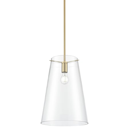 Millennium Lighting Maccan 12" Wide Pendant Vintage Brass