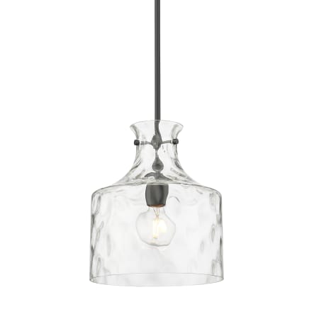 Millennium Lighting Santorini 11" Wide Pendant Matte Black