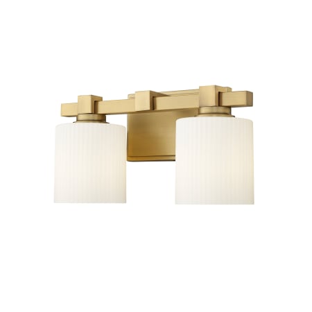 Millennium Lighting 2 Light 14" Wide Vanity Light Vintage Brass