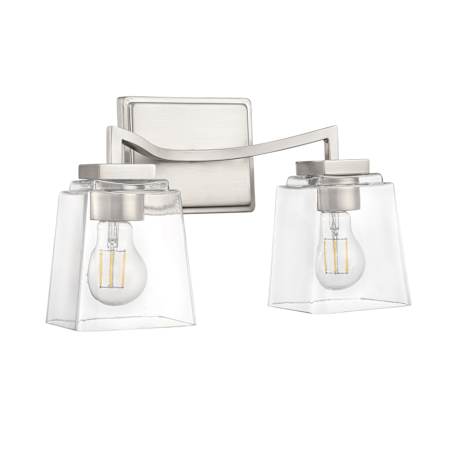 Millennium Lighting Avenna 2 Light 15" Wide Vanity Light Brushed Nickel