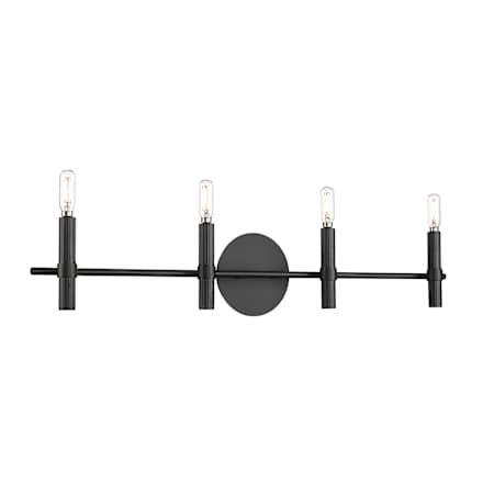 Millennium Lighting Skyva 4 Light 32" Wide Vanity Light Matte Black