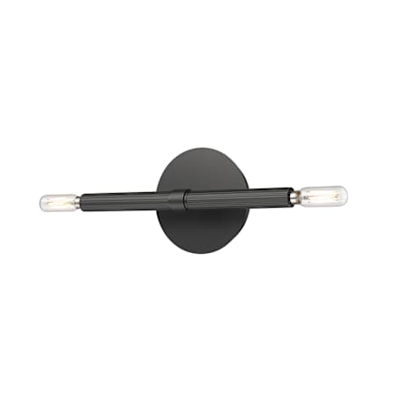 Millennium Lighting Skyva 2 Light 6" Tall Wall Sconce Matte Black