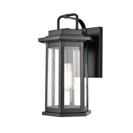 Millennium Lighting Ellis 15" Tall Outdoor Wall Sconce Powder Coat Black