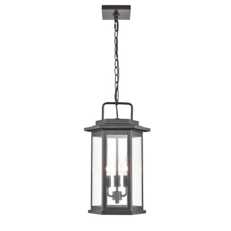 Millennium Lighting Ellis 3 Light 11" Wide Outdoor Pendant Powder Coat Bronze