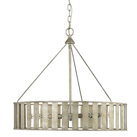 Millennium Lighting Stella 6 Light 24" Wide Drum Chandelier Antique Silver