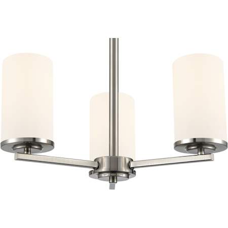 Millennium Lighting Verlana 3 Light 19" Wide Mini Chandelier Brushed Nickel