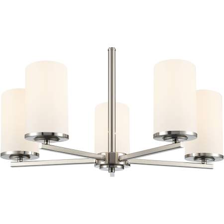 Millennium Lighting Verlana 5 Light 24" Wide Drum Chandelier Brushed Nickel