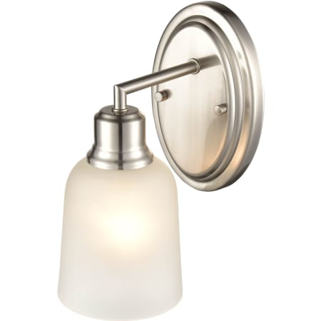 Millennium Lighting Amberle 10" Tall Wall Sconce Brushed Nickel