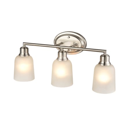 Millennium Lighting Amberle 3 Light 22" Wide Bathroom Vanity Light Brushed Nickel