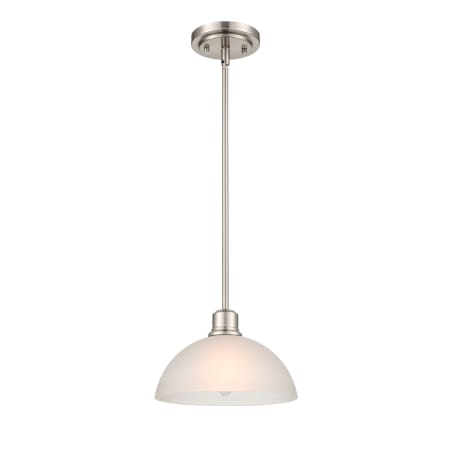 Millennium Lighting Amberle 10" Wide Pendant Brushed Nickel