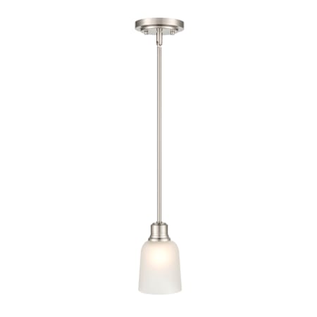 Millennium Lighting Amberle 5" Wide Mini Pendant Brushed Nickel