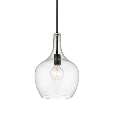 Millennium Lighting Lamara 10" Wide Mini Pendant Matte Black
