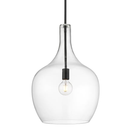Millennium Lighting Lamara 15" Wide Pendant Matte Black
