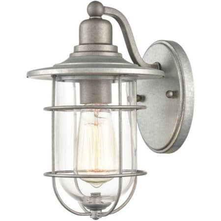 Millennium Lighting 11" Tall Outdoor Wall Sconce Galvanized
